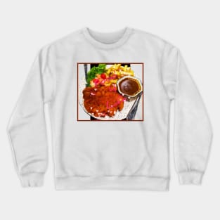 Food 4 life Crewneck Sweatshirt